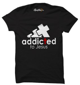 Addicted to Jesus Gospel Cotton Unisex T-shirts
