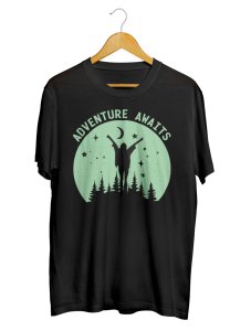 Unisex Adventure Awaits Tshirts