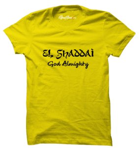 El Shaddai God Almighty Gospel T-shirts