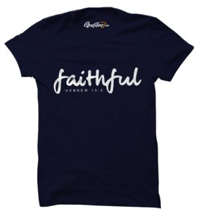 Faithful Print Tshirt