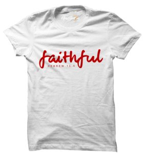 Faithful Print Tshirt