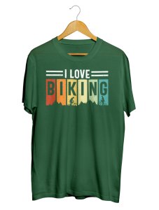 Unisex I love biking Tshirts