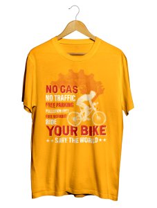 No Gas No Traffic Pollution Free Tshirts
