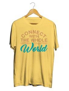 Connect The Whole World Tshirt Trending Unisex Cotton Tshirt