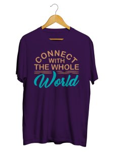 Connect The Whole World Tshirt Trending Unisex Cotton Tshirt