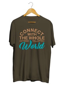 Connect The Whole World Tshirt Trending Unisex Cotton Tshirt