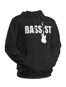 Regular Fit Gospel Unisex Hoodie for Bassist