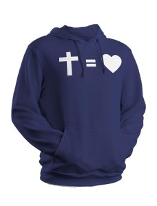 Cross Equal Love Unisex Gospel Hoodies