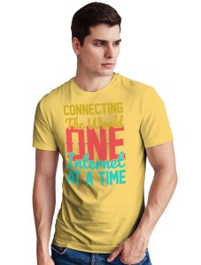 Connect The World Trending Unisex Cotton Tshirt