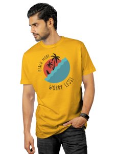 Unisex Beach More Worry Less Tshirts