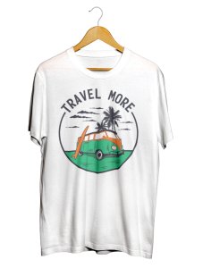 Unisex Travel More Tshirt